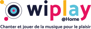 Logo Wiplay@Home avec baseline