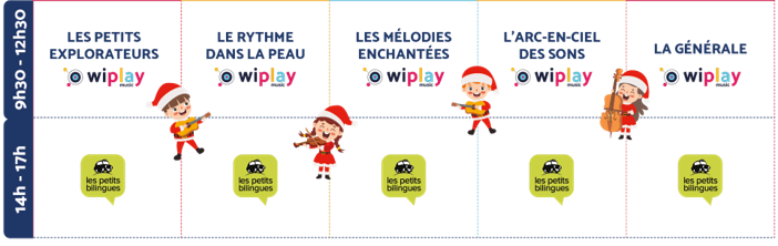 Programme Colonies musicales Wiplay - Eté 2025