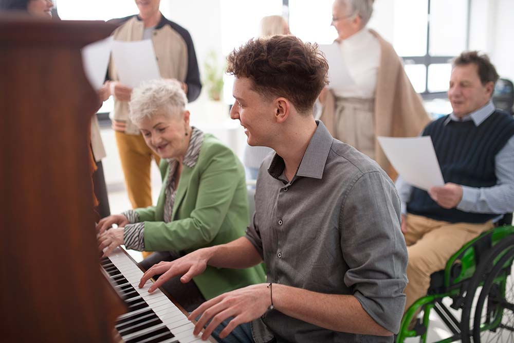 Chanter en famille ou entre amis 