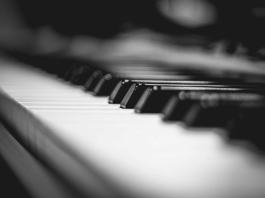 Clavier de piano - Les plus grands pianistes de l'histoire